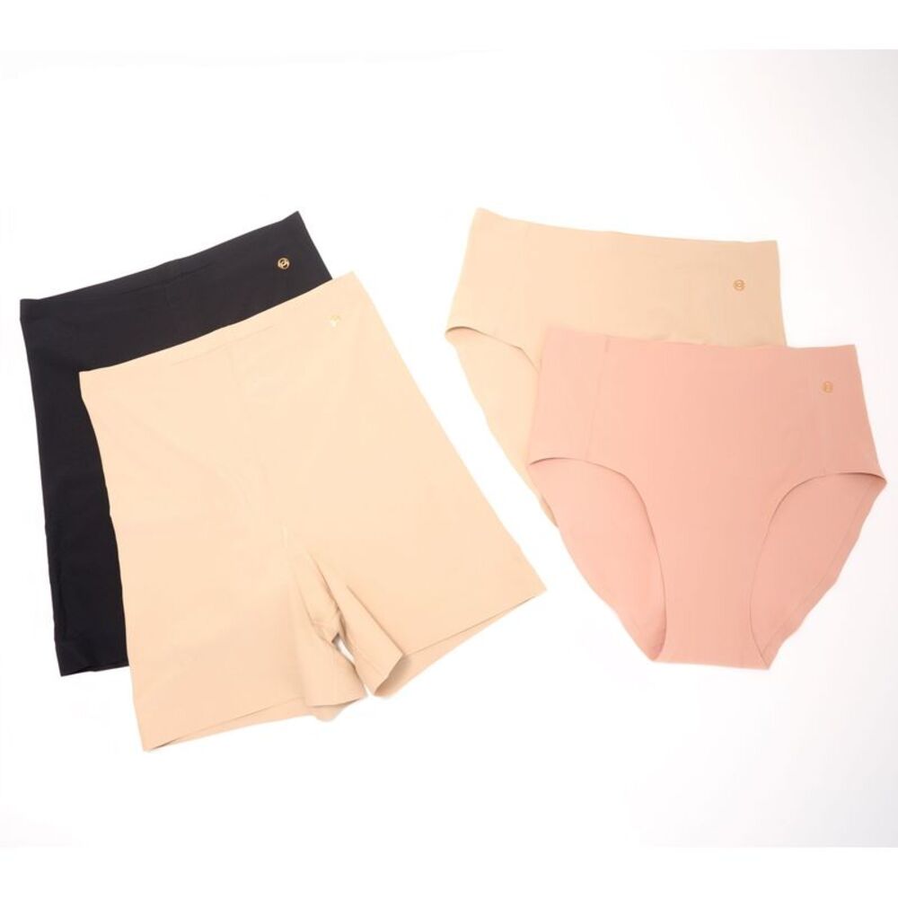 Evelyn & Bobbie Women's Panties Sz One Size Make Your DARK BEIGE A731161